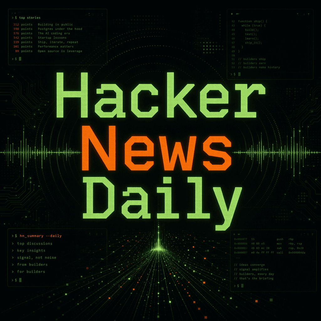 Hacker News 日报 cover